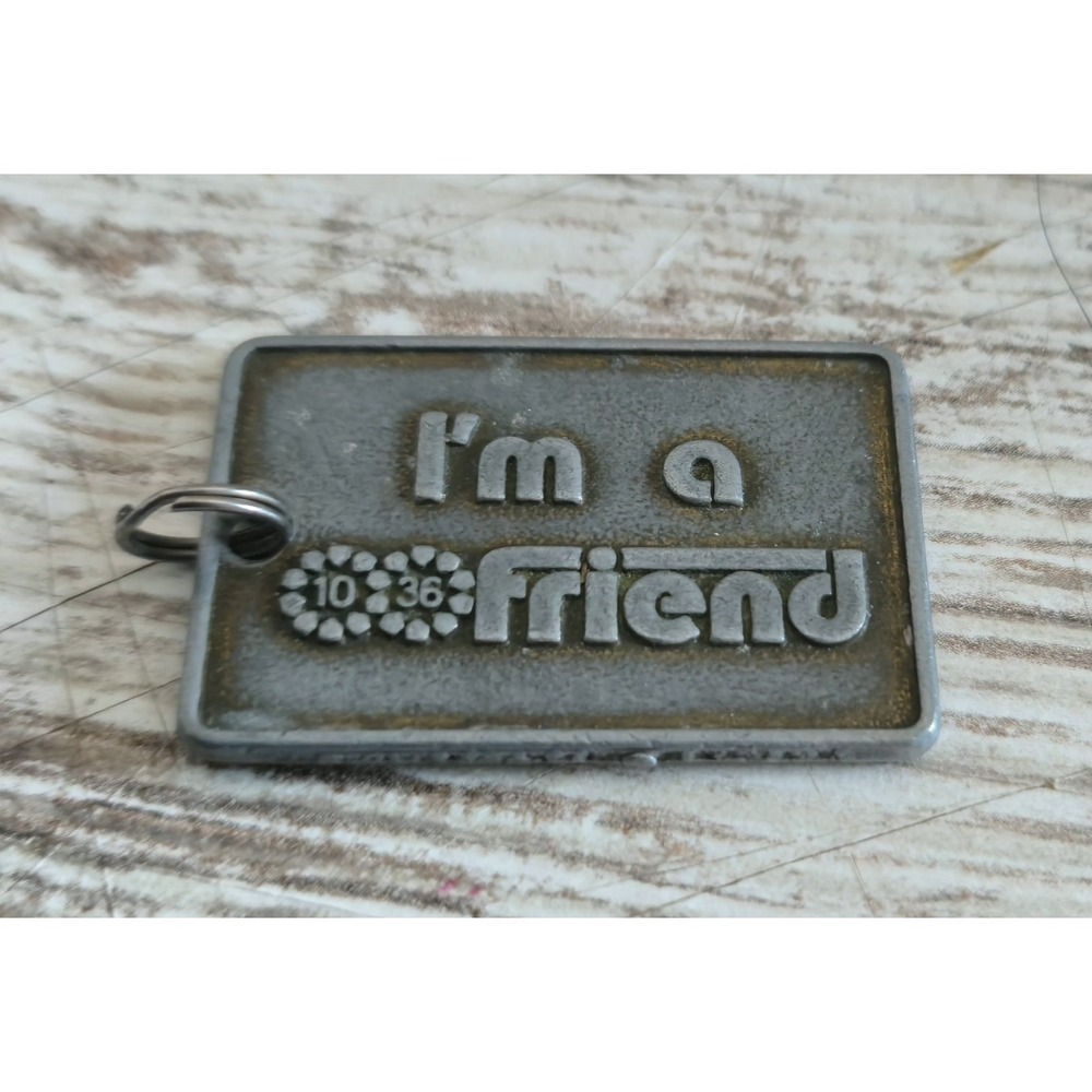 Vintage Milwaukee PBS 10/36 I'm a Friend Membership Return Key Tag 80330